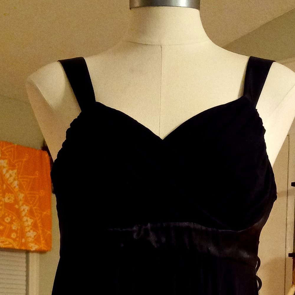 Motherhood Maternity Black Cocktail Dress  size (S)